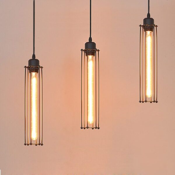 Rustic Refuge Linear Iron Pendant Light - Image 3
