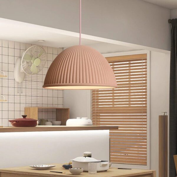 Balance Beam(2 Variants) Natural Cement Pendant Light - Image 4