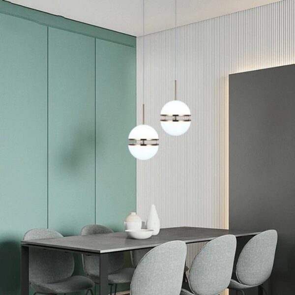 Airy Half-Sphere Pendant Light - Image 3