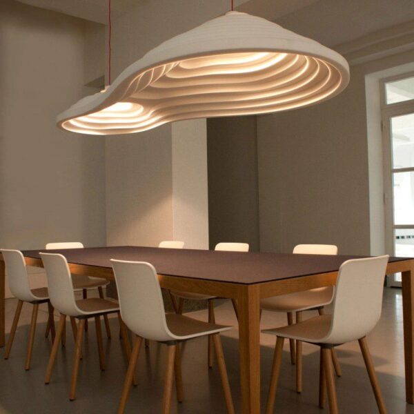 Tokyo Rice Field-Duo Resin Hanging Light - Image 3