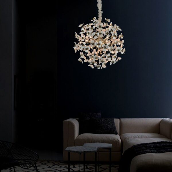 Trilium Ceramica Ceramic Chandelier - Image 3