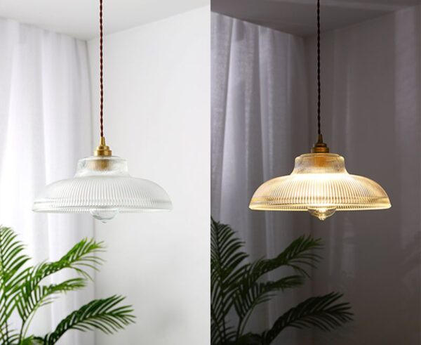Crystal Strip Glass Pendant Light - Image 4