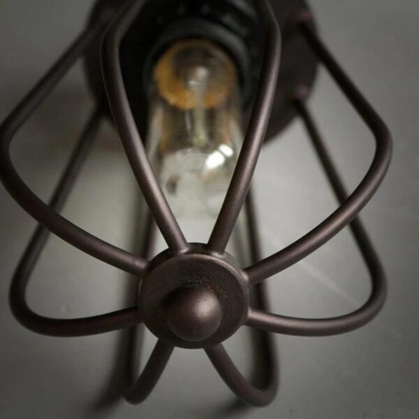 Classic Edison Iron Pendant Light - Image 4