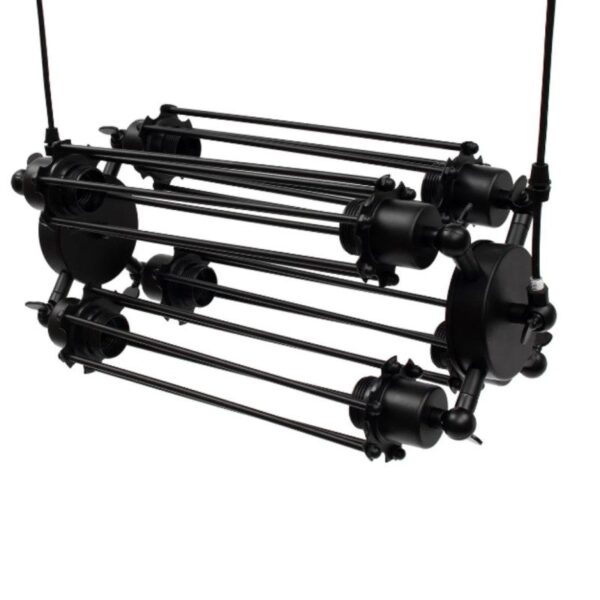 Rustic Refuge Parallel Iron Pendant Light - Image 4