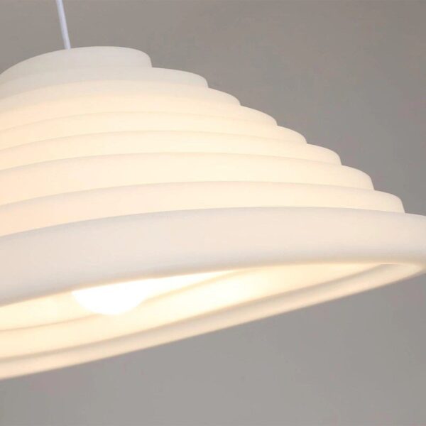 Tokyo Rice Field - Single Resin Pendant Light - Image 4
