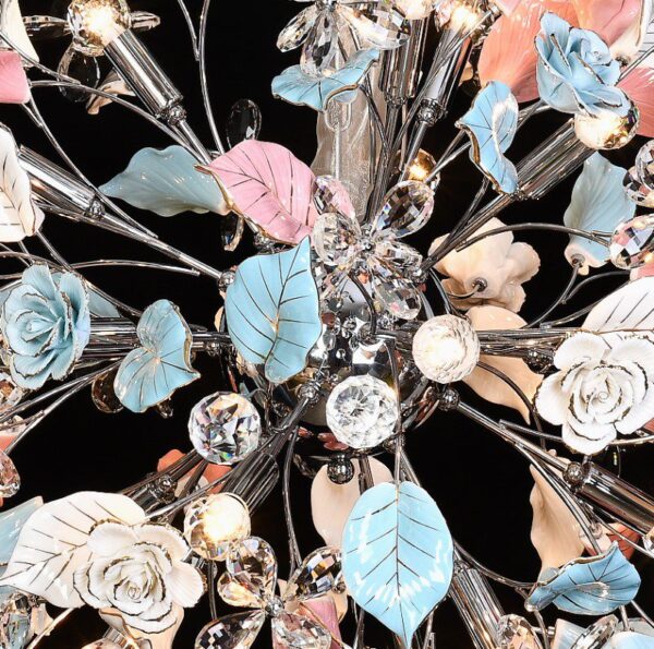 Lumina Ceramica (Round) Ceramic Chandelier - Image 4
