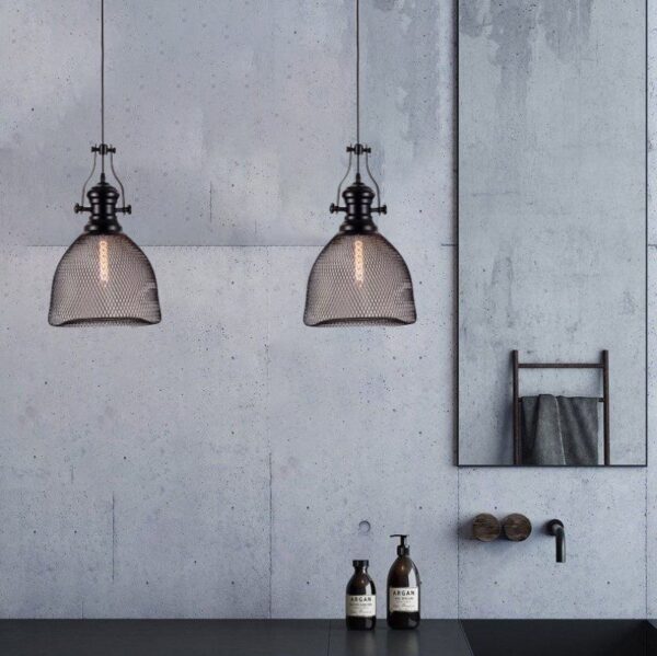 Vintage Bell A Iron Pendant Light - Image 5