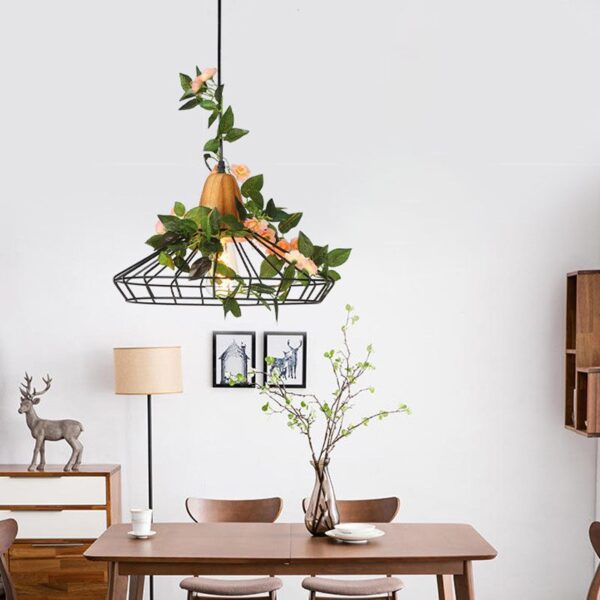 Pyramid Web Pendant Light - Image 5