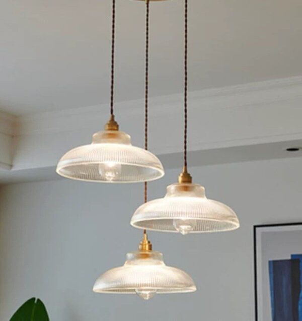 Crystal Strip Glass Pendant Light - Image 5