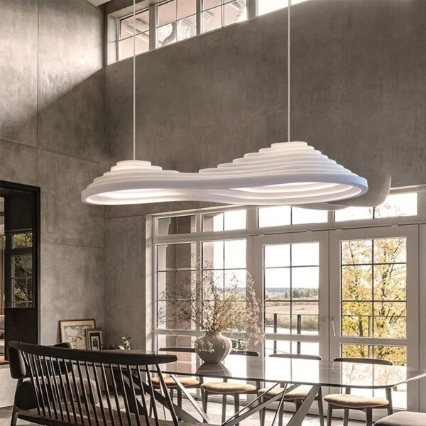 Tokyo Rice Field-Duo Resin Hanging Light - Image 5