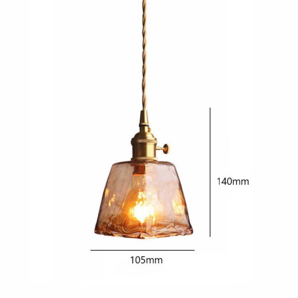 Retroz A Glass Pendant Light - Image 6