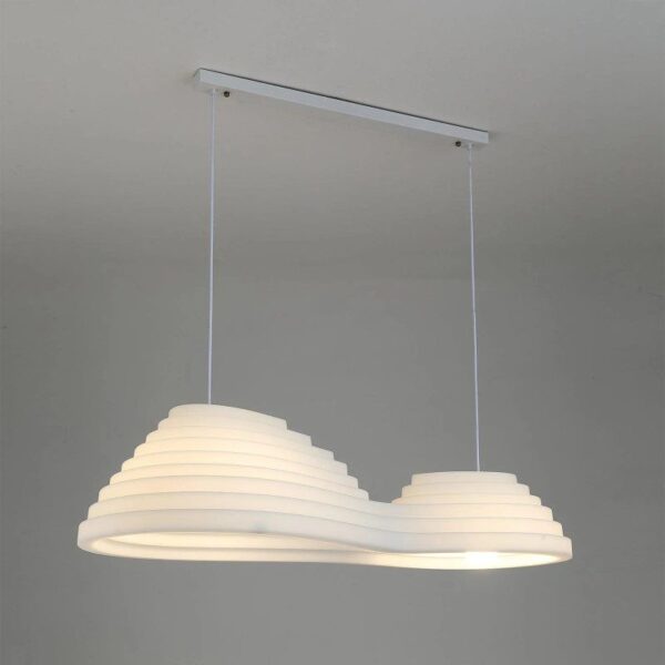Tokyo Rice Field-Duo Resin Hanging Light - Image 6