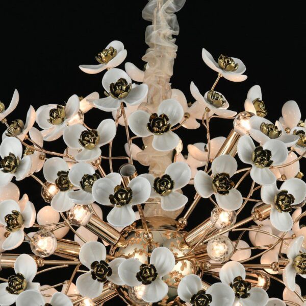 Trilium Ceramica Ceramic Chandelier - Image 6