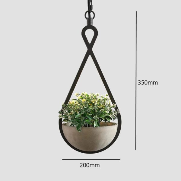 Rustic Garden Bowl Pendant Light - Image 6