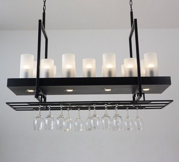 Flicker Flame LED Chandelier - Image 7