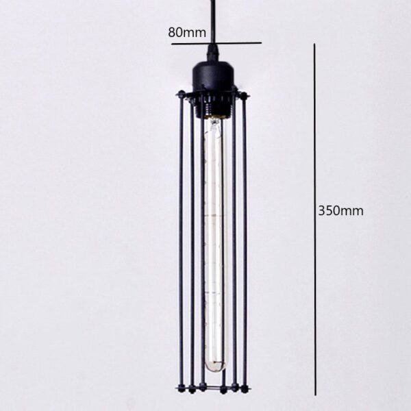 Rustic Refuge Linear Iron Pendant Light - Image 8