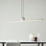 Fine Line Marble Hanging Light
