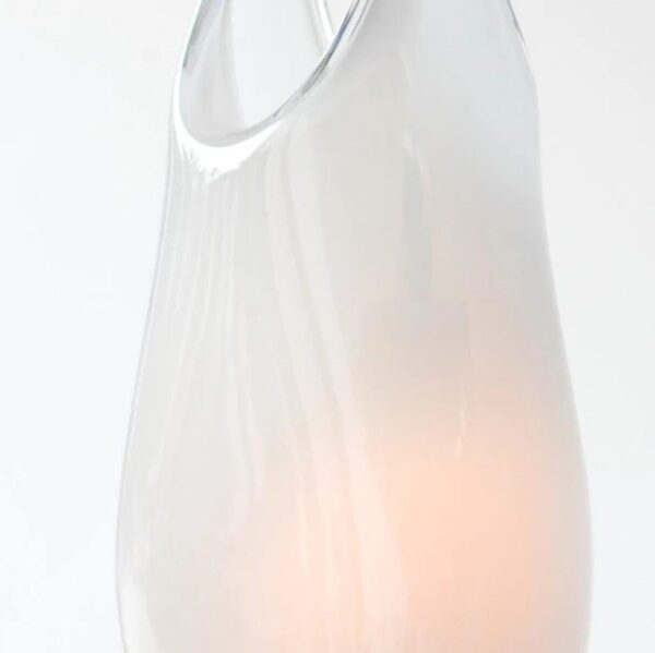 Milky Halo Light Glass Pendant Light - Image 2