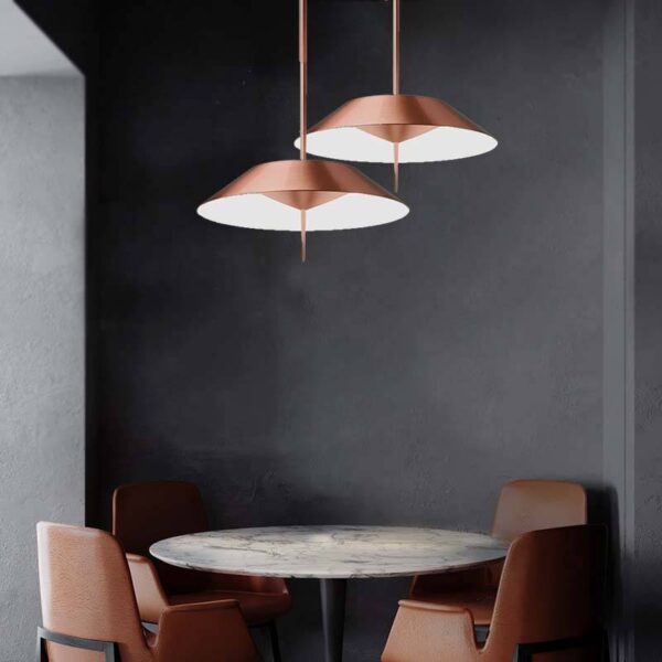 Pink Champagne LED Pendant Light
