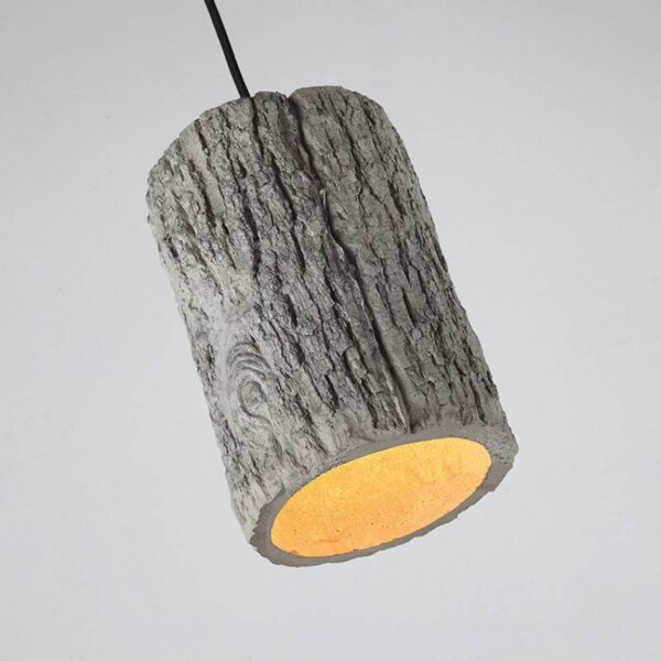 Concrete Chic Natural Cement Pendant - Image 2
