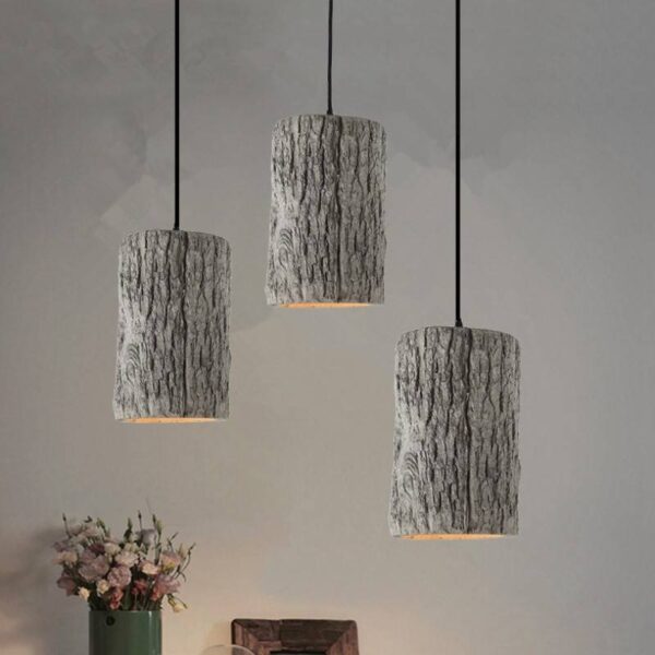 Concrete Chic Natural Cement Pendant - Image 3