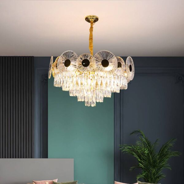 Glory and Grandeur Crystal Chandelier - Image 3