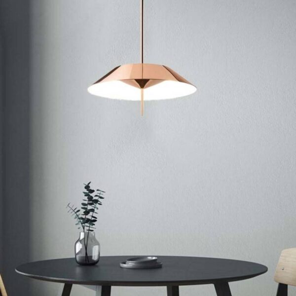 Pink Champagne LED Pendant Light - Image 3