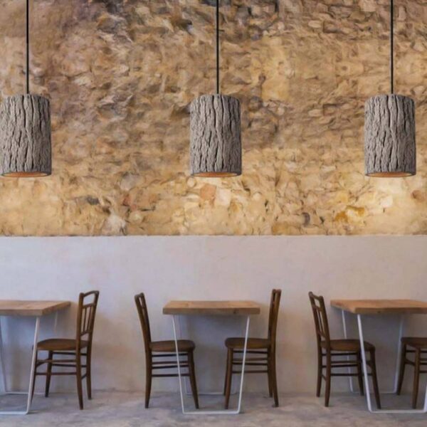 Concrete Chic Natural Cement Pendant - Image 5
