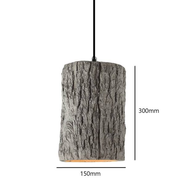 Concrete Chic Natural Cement Pendant - Image 6