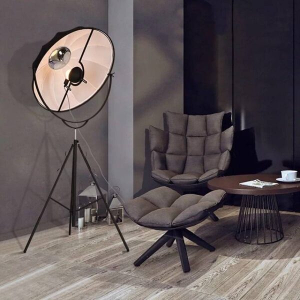 Electro Edge (Iron, Fabric) Floor Lamp - Image 3