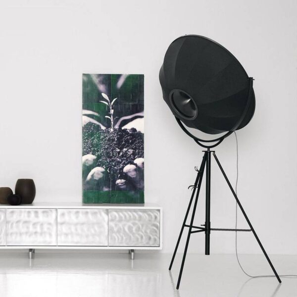 Electro Edge (Iron, Fabric) Floor Lamp - Image 5
