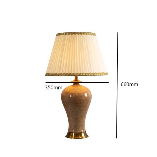 Enchanted (Ceramic, Fabric) Table Lamp - Image 7
