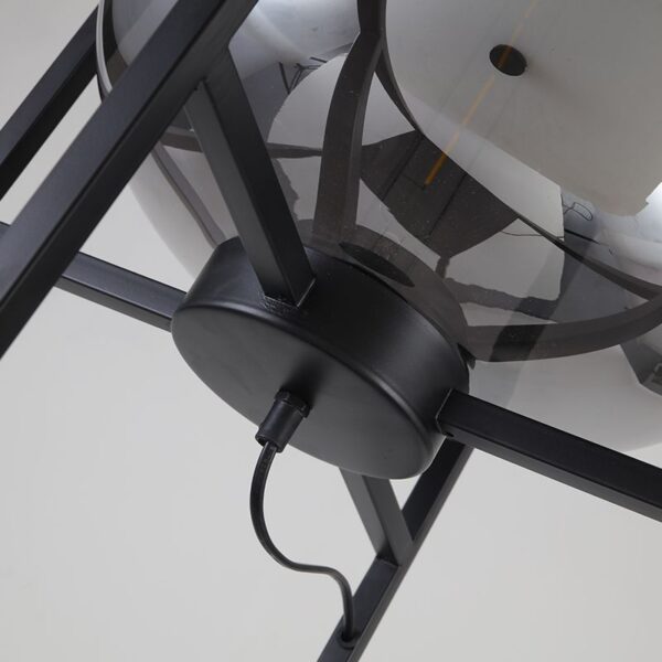 Slate Smoke Glass Floor Lamp - Image 4