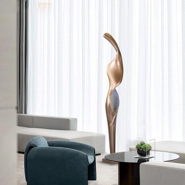 Evangeline (Fiber) Floor Lamp - Image 3