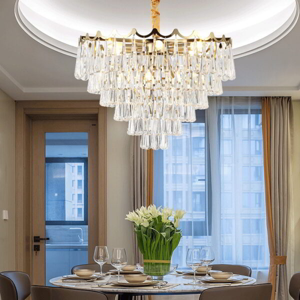 Lucius (Crystal) Chandelier - Image 3