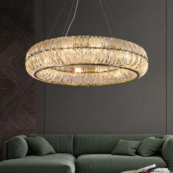 Marigold Glass Chandelier - Image 3