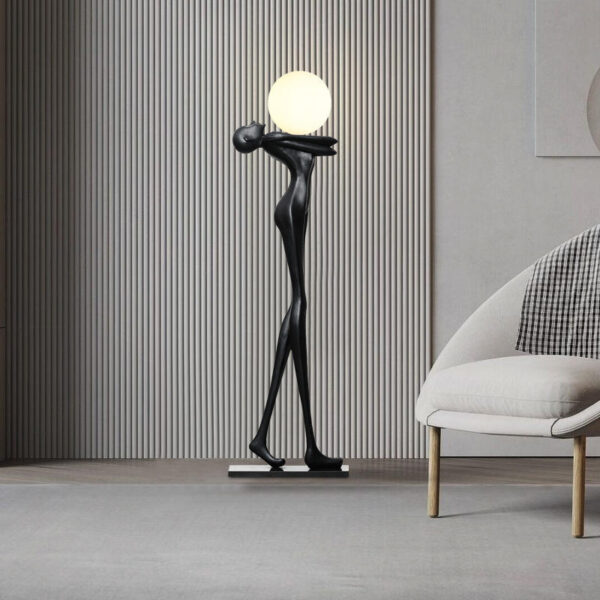 Humanoid Upturn(Resin Fiber) Floor Lamp - Image 4