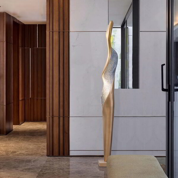 Evangeline (Fiber) Floor Lamp - Image 4