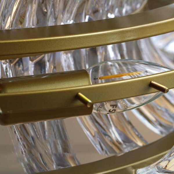Marigold Glass Chandelier - Image 4