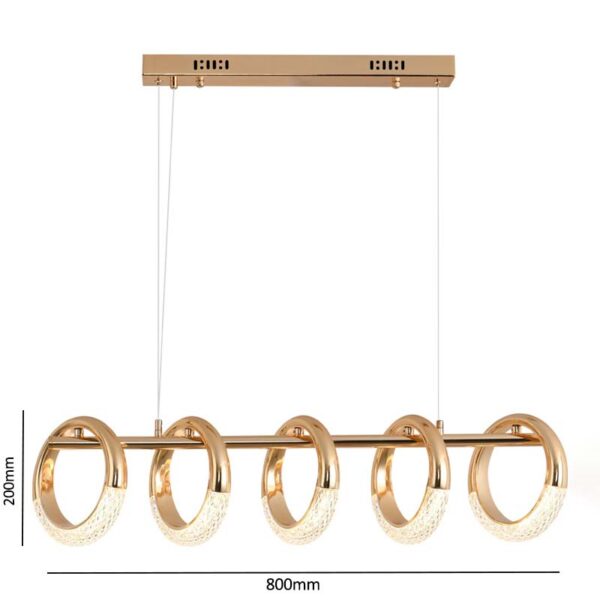 Pansy Radiant LED Chandelier - Image 5