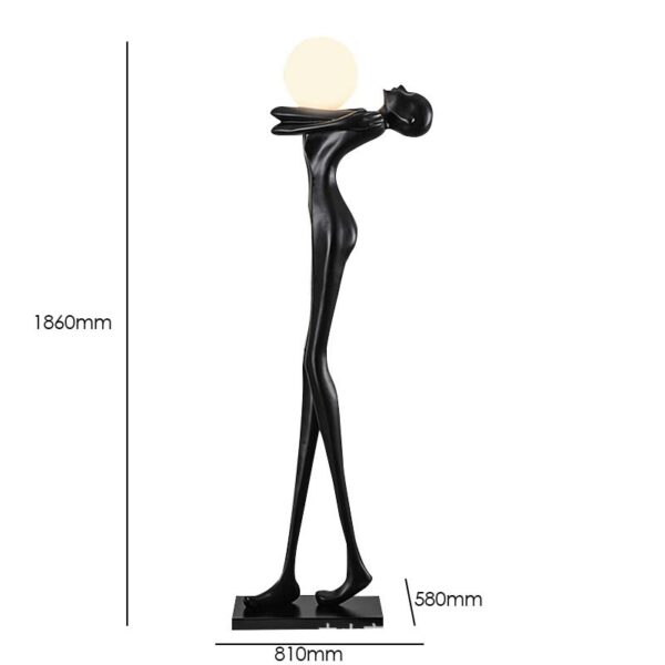 Humanoid Upturn(Resin Fiber) Floor Lamp - Image 6