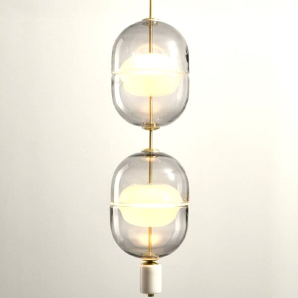Celine Glass (Dual Head) Pendant Lamp