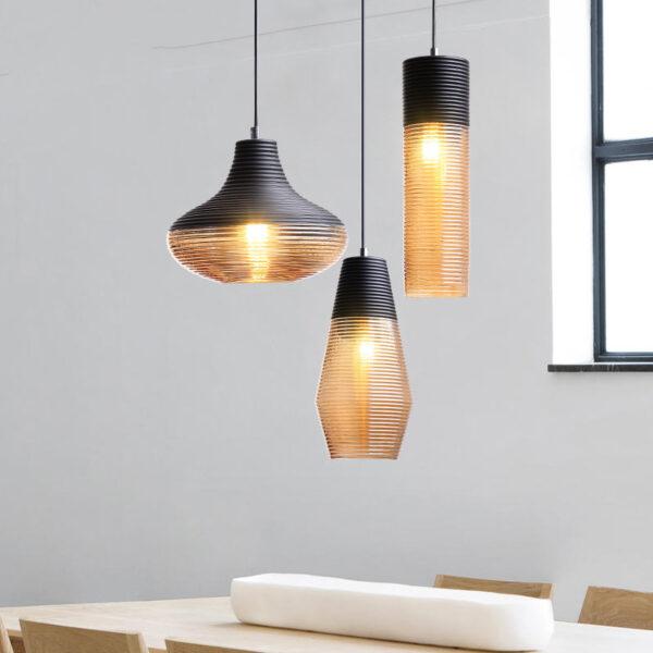Marley Glass (3) Pendant Lamp