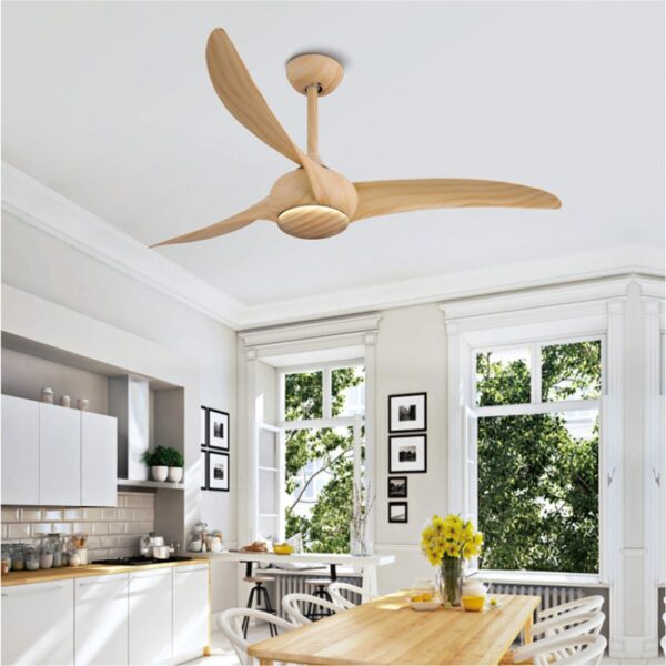 Curlew Pine Ceiling Fan - Image 3