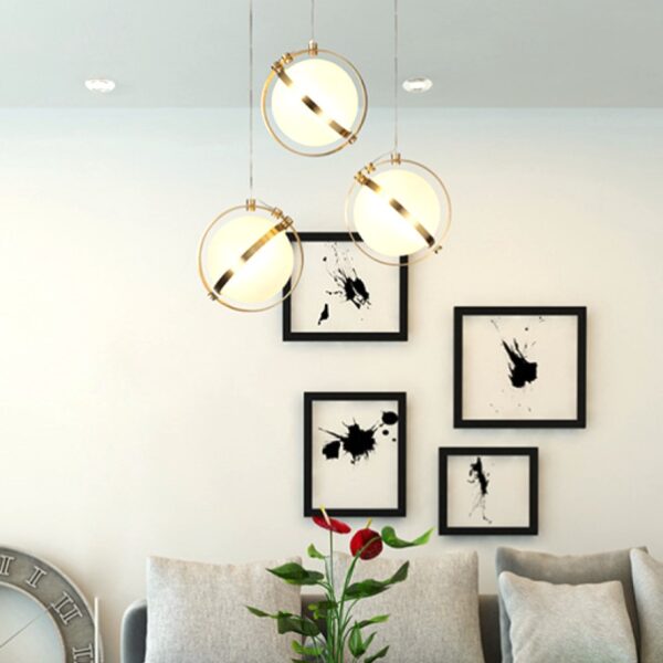 Apollo Glass (2 Sizes) Pendant Lamp - Image 3