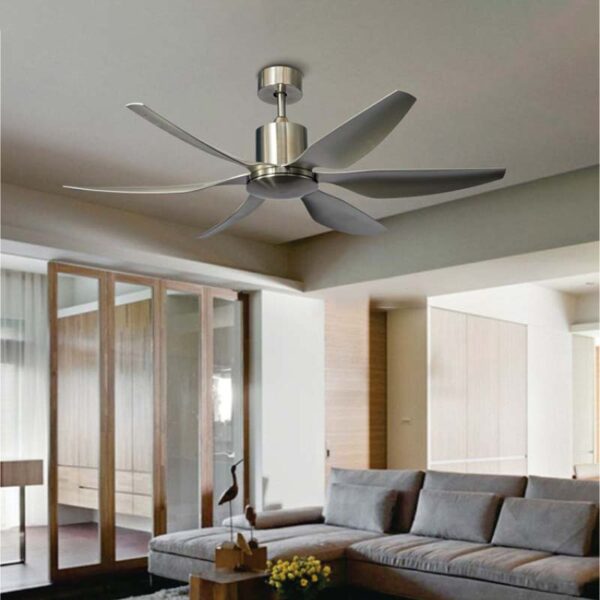 Dove Silver Ceiling Fan - Image 5
