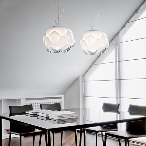 Cloudy Glass(LED) Pendant Lamp - Image 4