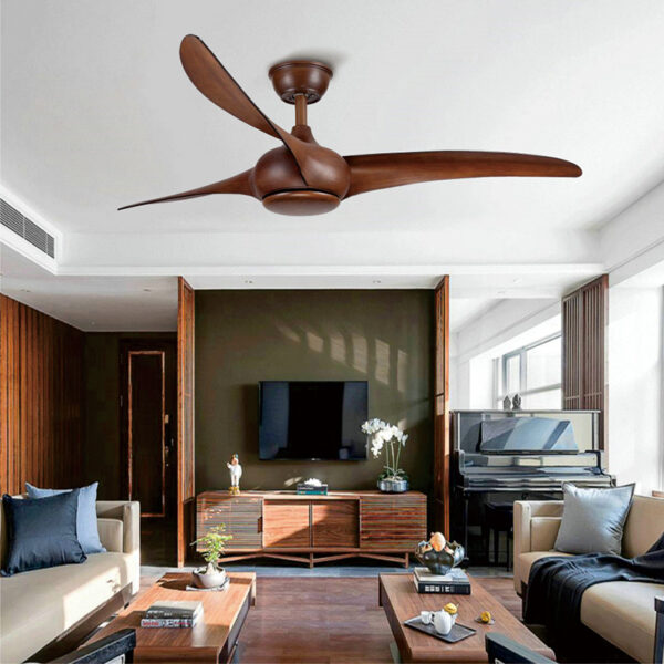 Curlew Dark Brown Ceiling Fan - Image 3