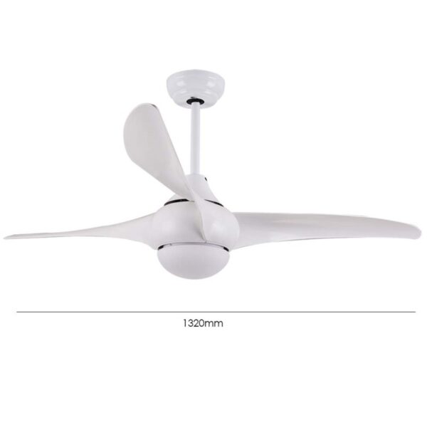 Curlew White Under-light Ceiling Fan - Image 6