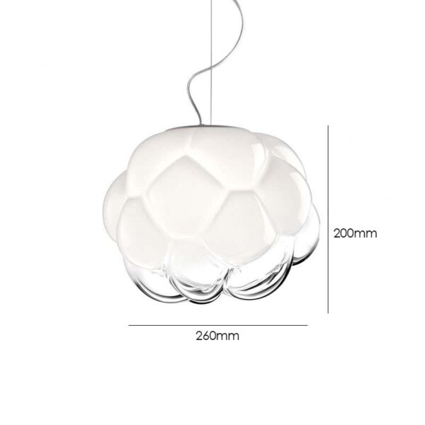 Cloudy Glass(LED) Pendant Lamp - Image 5